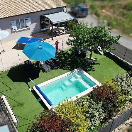 ז'ואיוז En Ardeche, Gite L'Odyssee Climatise Avec Sa Piscine Privee Et Chauffee מראה חיצוני תמונה