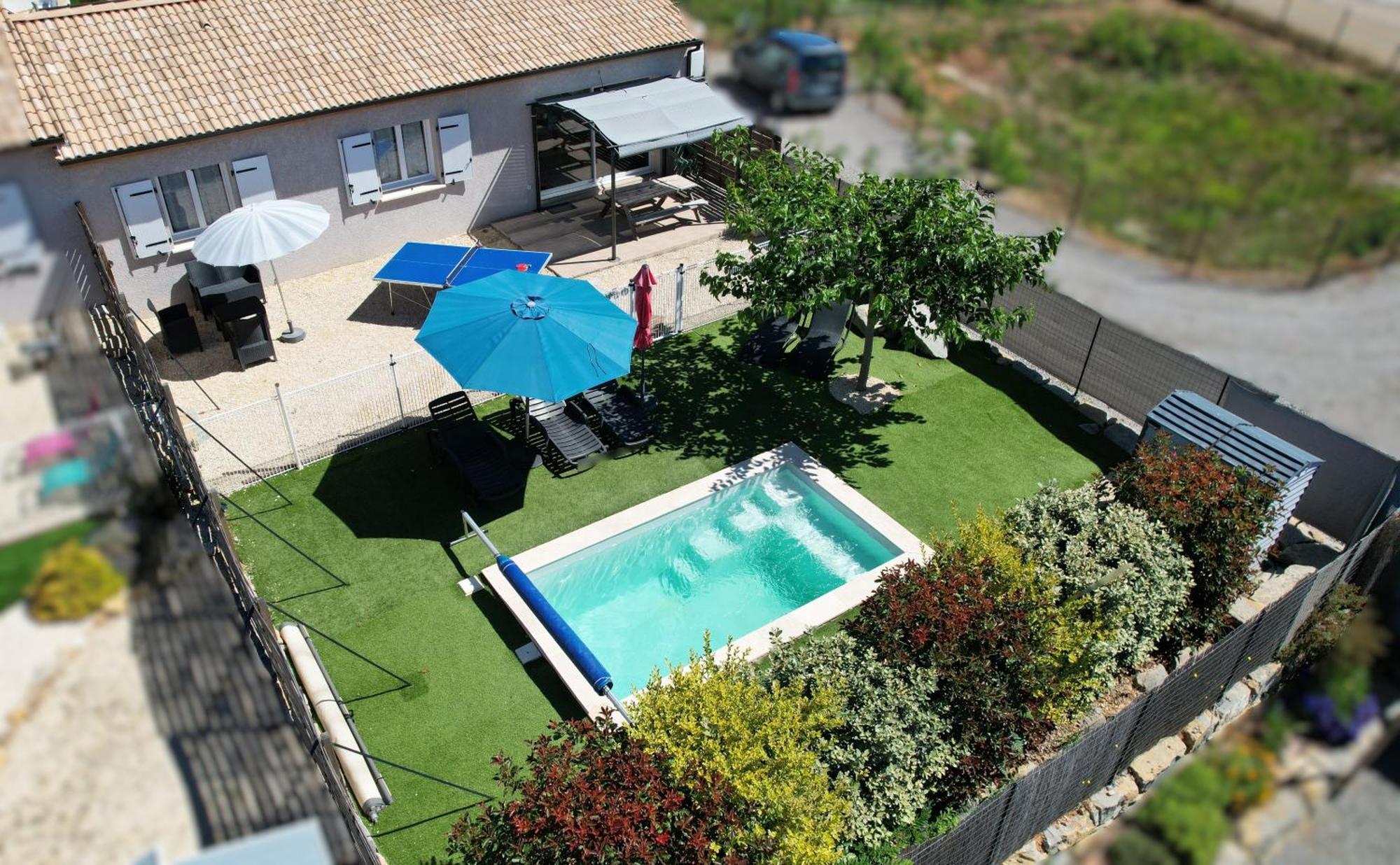 ז'ואיוז En Ardeche, Gite L'Odyssee Climatise Avec Sa Piscine Privee Et Chauffee מראה חיצוני תמונה