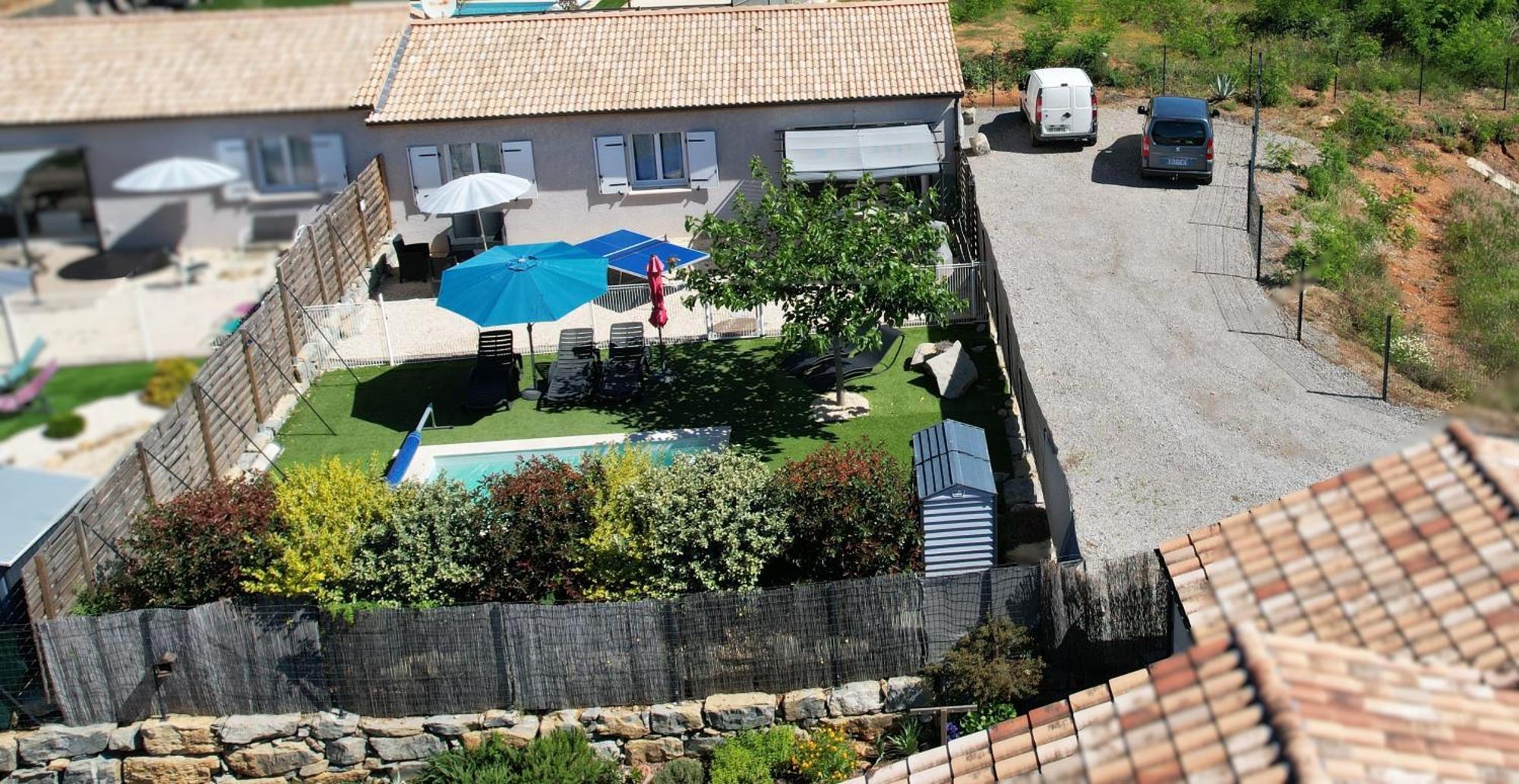 ז'ואיוז En Ardeche, Gite L'Odyssee Climatise Avec Sa Piscine Privee Et Chauffee מראה חיצוני תמונה